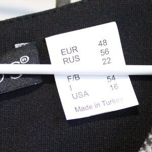 Venus NWOT Sexy leopard print/faux leather dress size 16